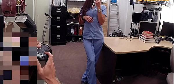  Desperate nurse pounded at the pawnshop